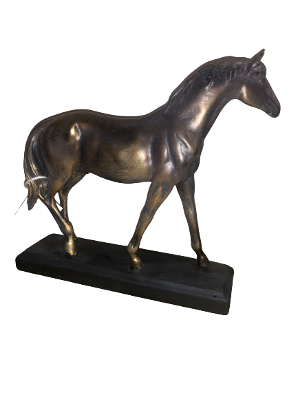 cheval en bronze