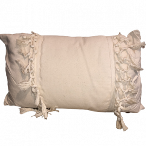 coussin blanc